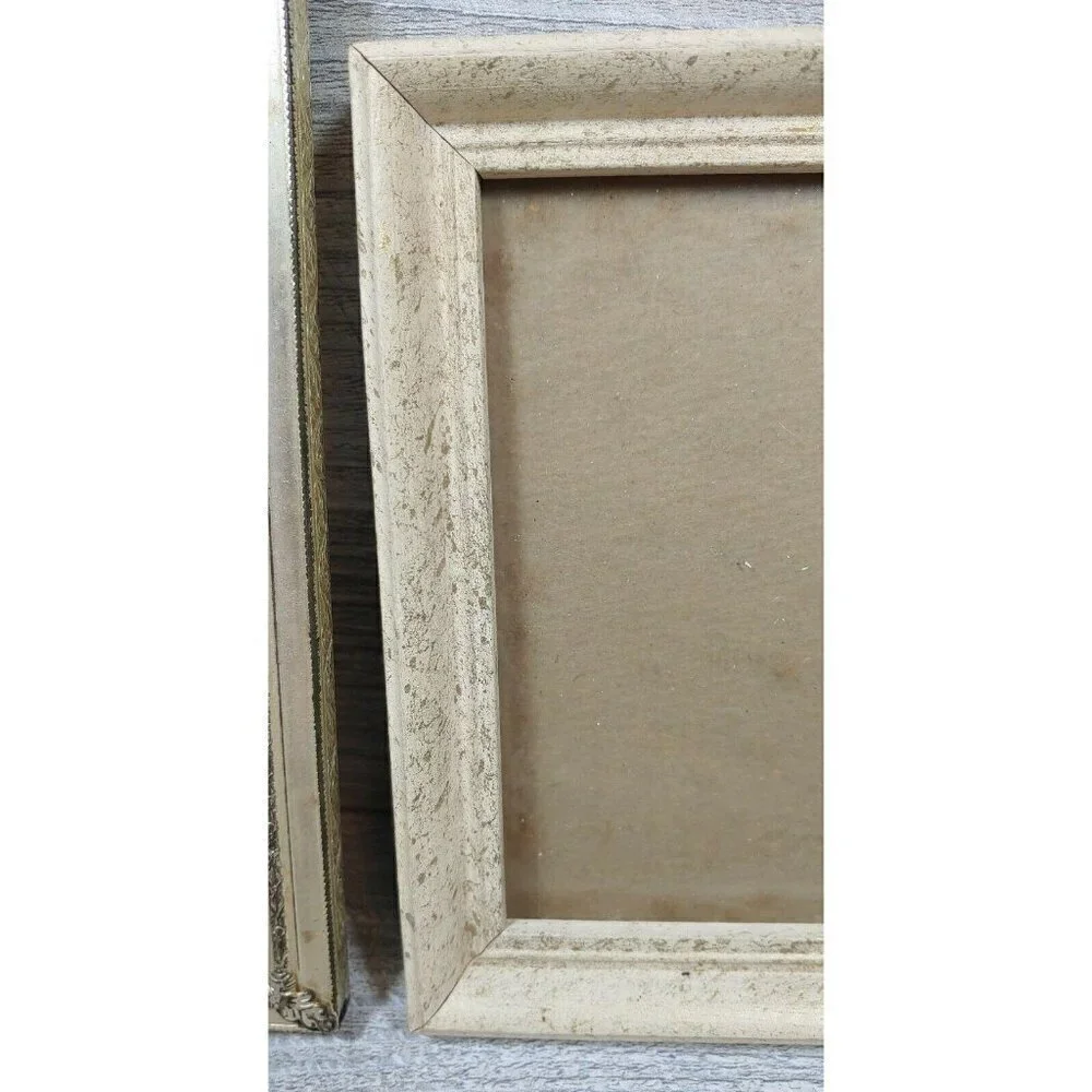 VTG Reliance Industries 411 Beige Free Standing Hanging Art Deco Picture Frame